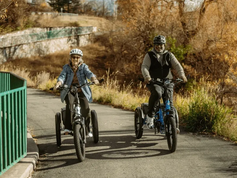 Velotric Triker Electric Tricycle - Electric Blue-5