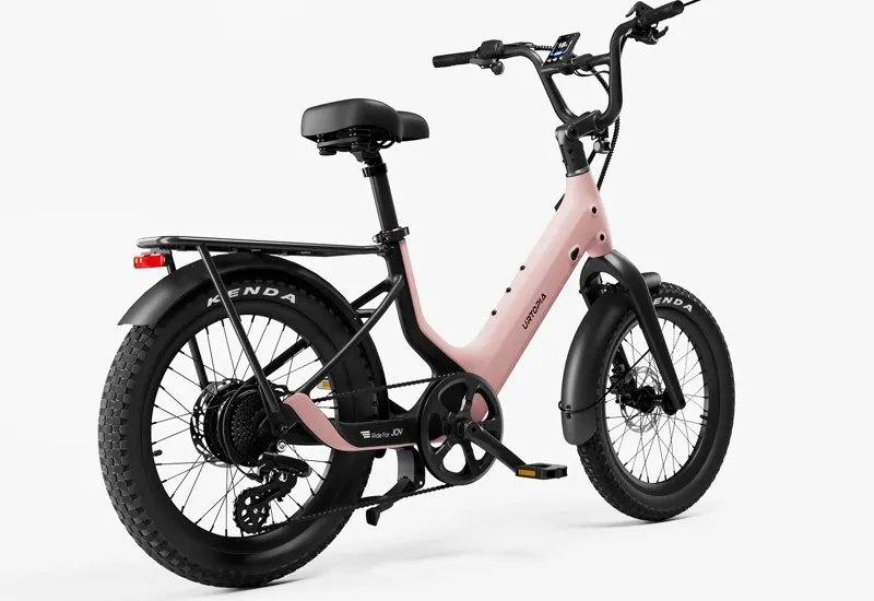 Urtopia Joy Ultra eCruiser Bike - Pink-2