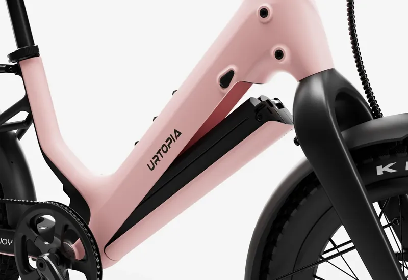 Urtopia Joy Ultra eCruiser Bike - Pink-4