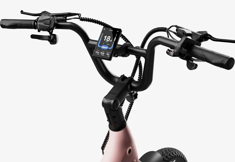Urtopia Joy Ultra eCruiser Bike - Pink-3