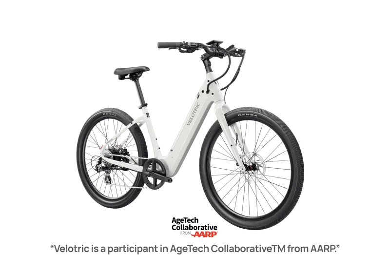 Velotric Breeze Large eCruiser Bike - Satin White-2