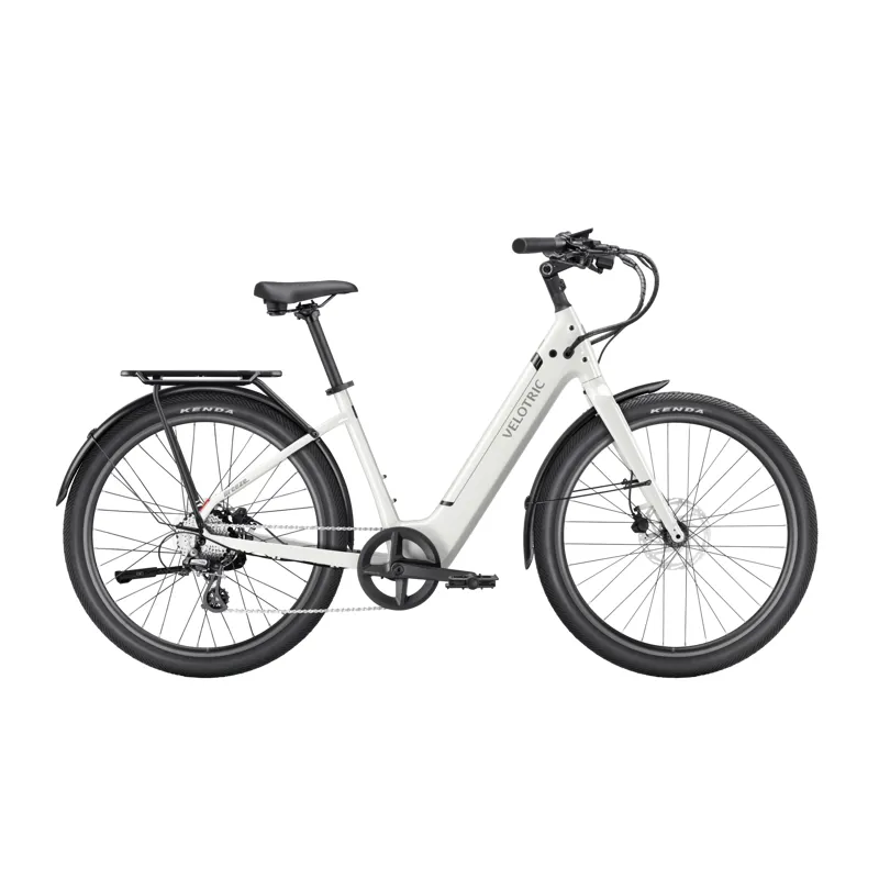 Velotric Breeze Large eCruiser Bike - Satin White