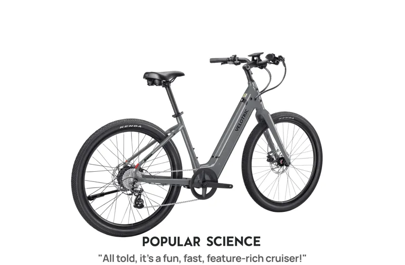 Velotric Breeze Large eCruiser Bike - Slate Gray-3