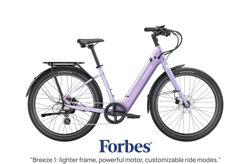 Velotric Breeze Large eCruiser Bike - Violet Haze-1