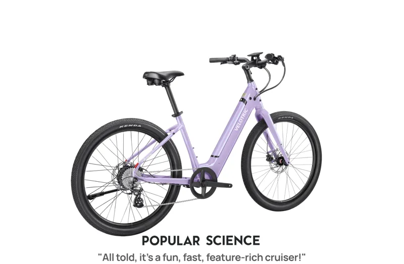 Velotric Breeze Large eCruiser Bike - Violet Haze-3